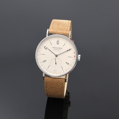 Image NOMOS Tangente Neomatik gents wristwatch in steel, self winding, on both sides glazed ...