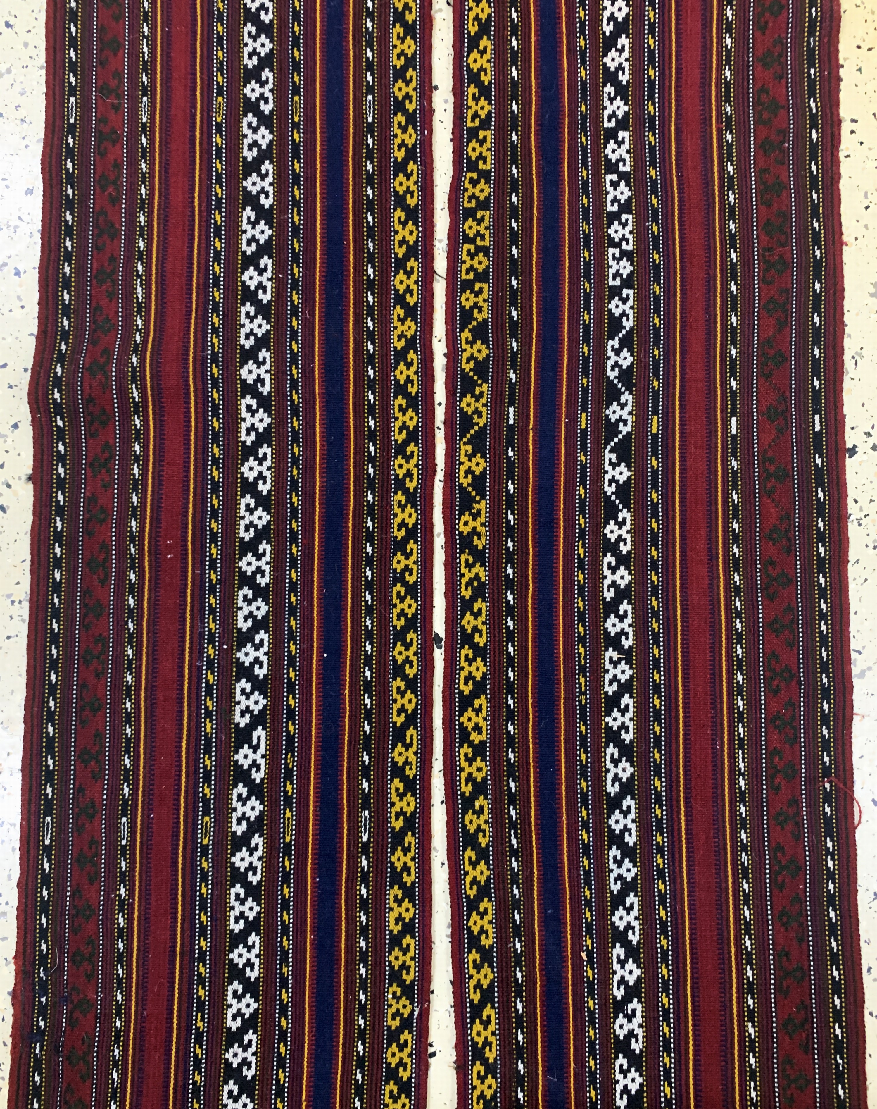 Detail c: Nomaden-Zeltband, Persien, Anfang 20.Jhd, Wolle auf Wolle, ca. 920 x 40 cm, EHZ: 2