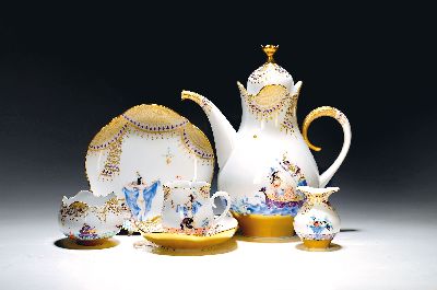 Image Kaffeeservice 1001 Nacht, Meissen, Entw. 1966/67, Modell Ludwig Zepner, Form Großer ...