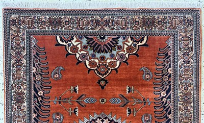 27101047a - Bidjar Kork fein, Persien, Ende 20.Jhd, Korkwolle auf Baumwolle, ca. 170 x 112 cm, EHZ: ...