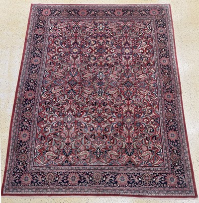 Image Sarogh Mahal, Persien, Anfang 20.Jhd, Wolleauf Baumwolle, ca. 420 x 320 cm, EHZ: 2 ...