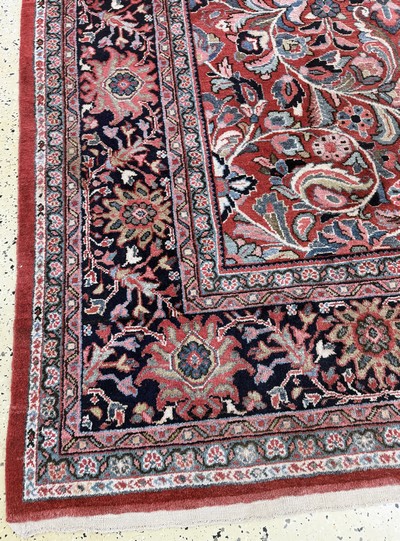 27101056c - Sarogh Mahal, Persien, Anfang 20.Jhd, Wolleauf Baumwolle, ca. 420 x 320 cm, EHZ: 2 ...