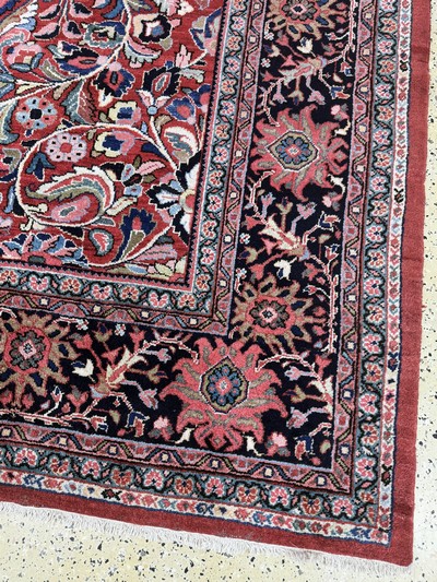 27101056g - Sarogh Mahal, Persien, Anfang 20.Jhd, Wolleauf Baumwolle, ca. 420 x 320 cm, EHZ: 2 ...