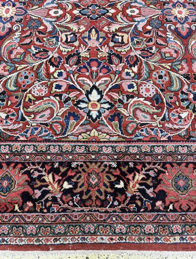 27101056h - Sarogh Mahal, Persien, Anfang 20.Jhd, Wolleauf Baumwolle, ca. 420 x 320 cm, EHZ: 2 ...