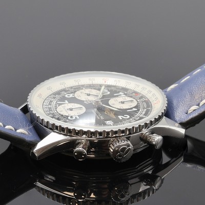 27101329c - BREITLING Old Navitimer Herrenchronograph Referenz A13322, Automatik, Edelstahlgeh. ...