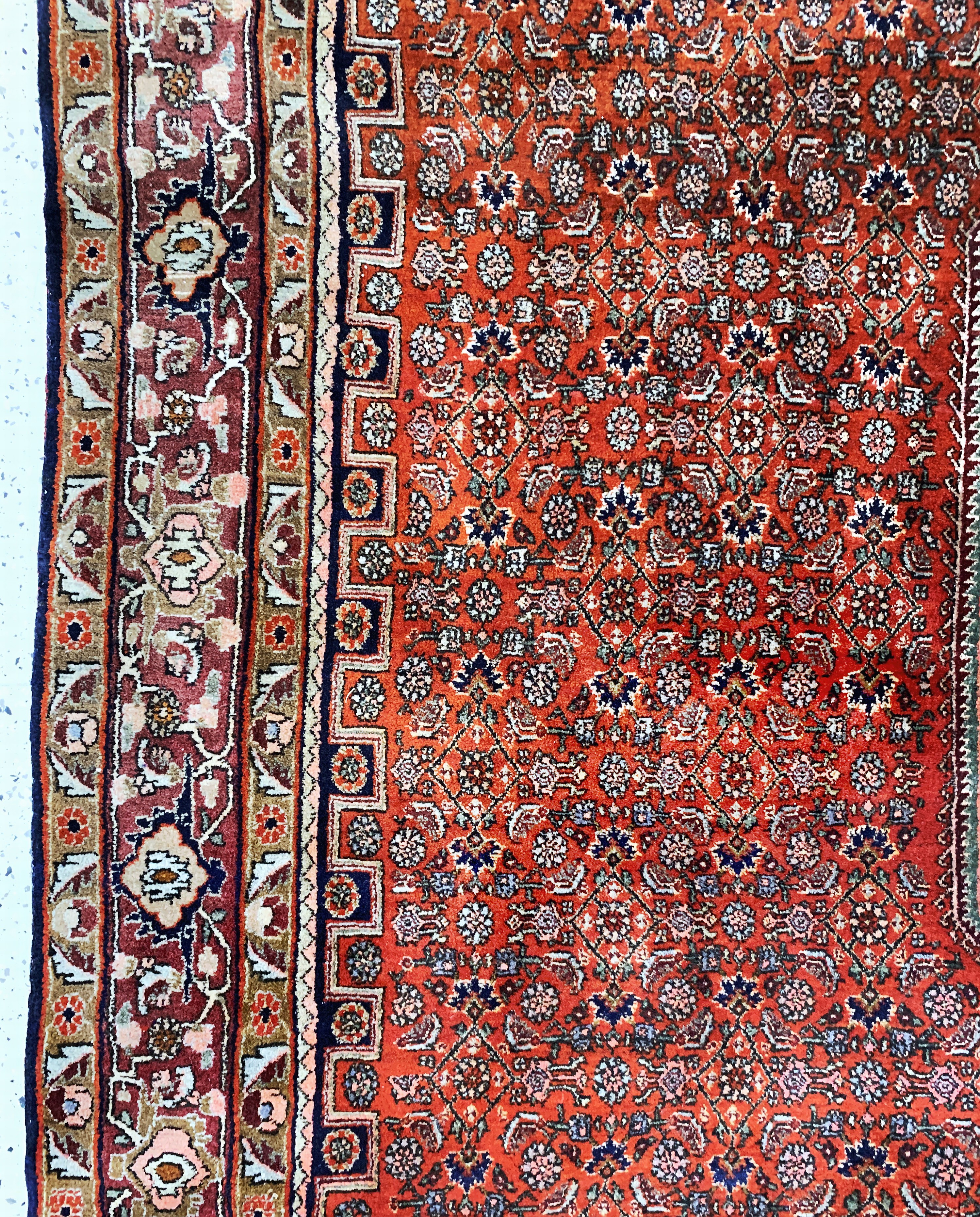 Detail c: Bidjar alt, Persien, Mitte 20.Jhd, Wolle auf Baumwolle, ca. 370 x 260 cm, EHZ: 2