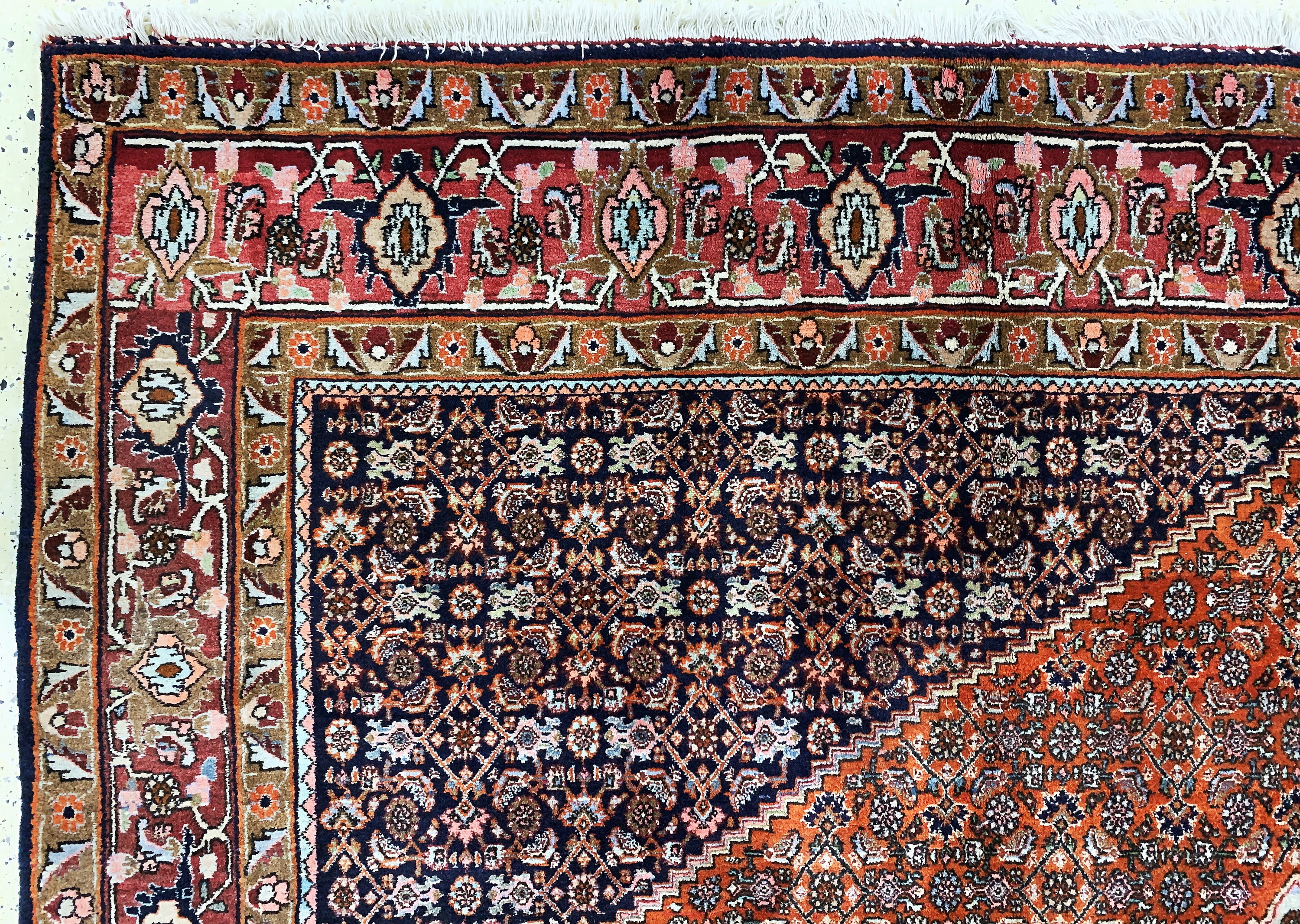 Detail g: Bidjar alt, Persien, Mitte 20.Jhd, Wolle auf Baumwolle, ca. 370 x 260 cm, EHZ: 2