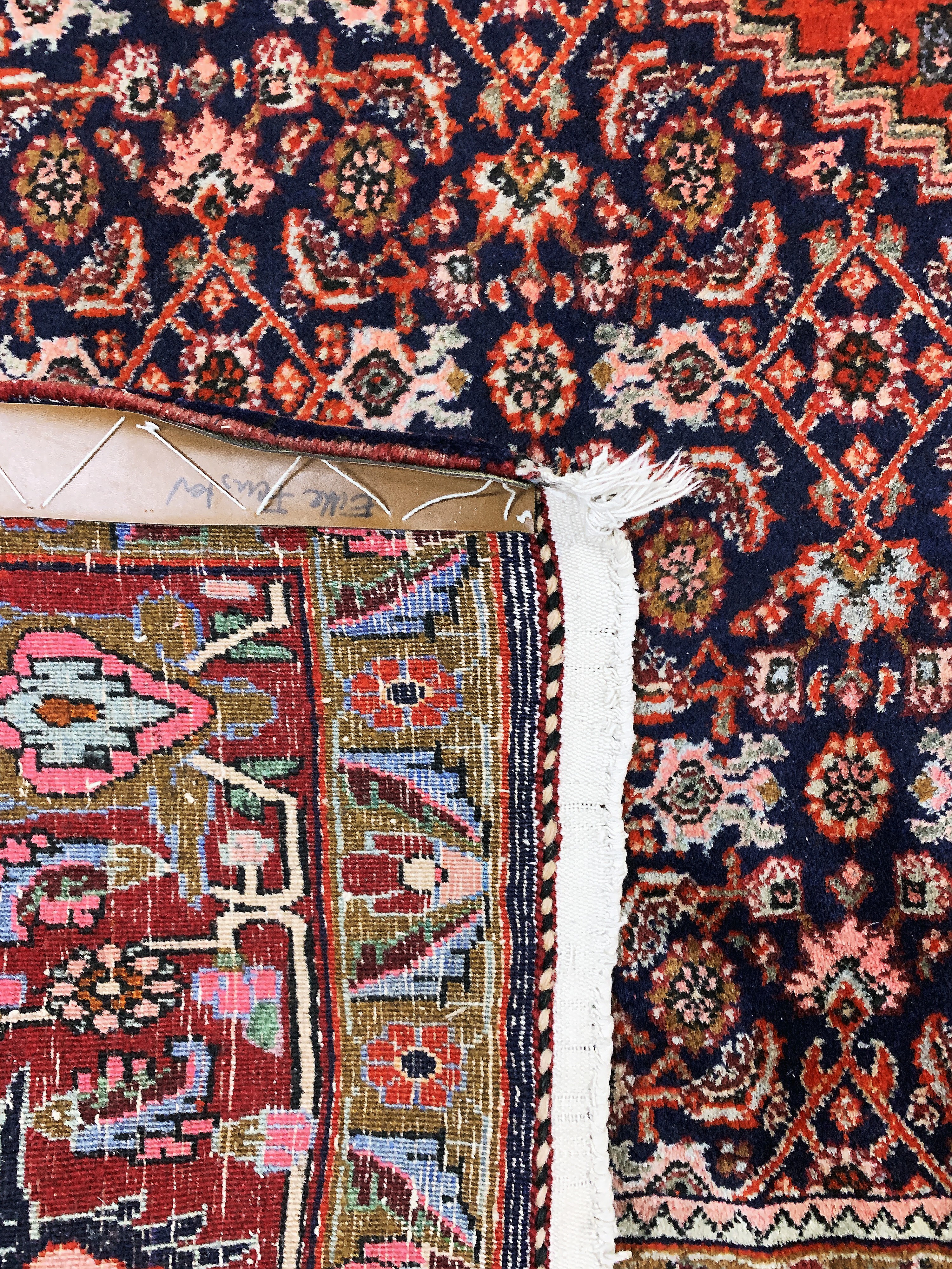 Detail i: Bidjar alt, Persien, Mitte 20.Jhd, Wolle auf Baumwolle, ca. 370 x 260 cm, EHZ: 2