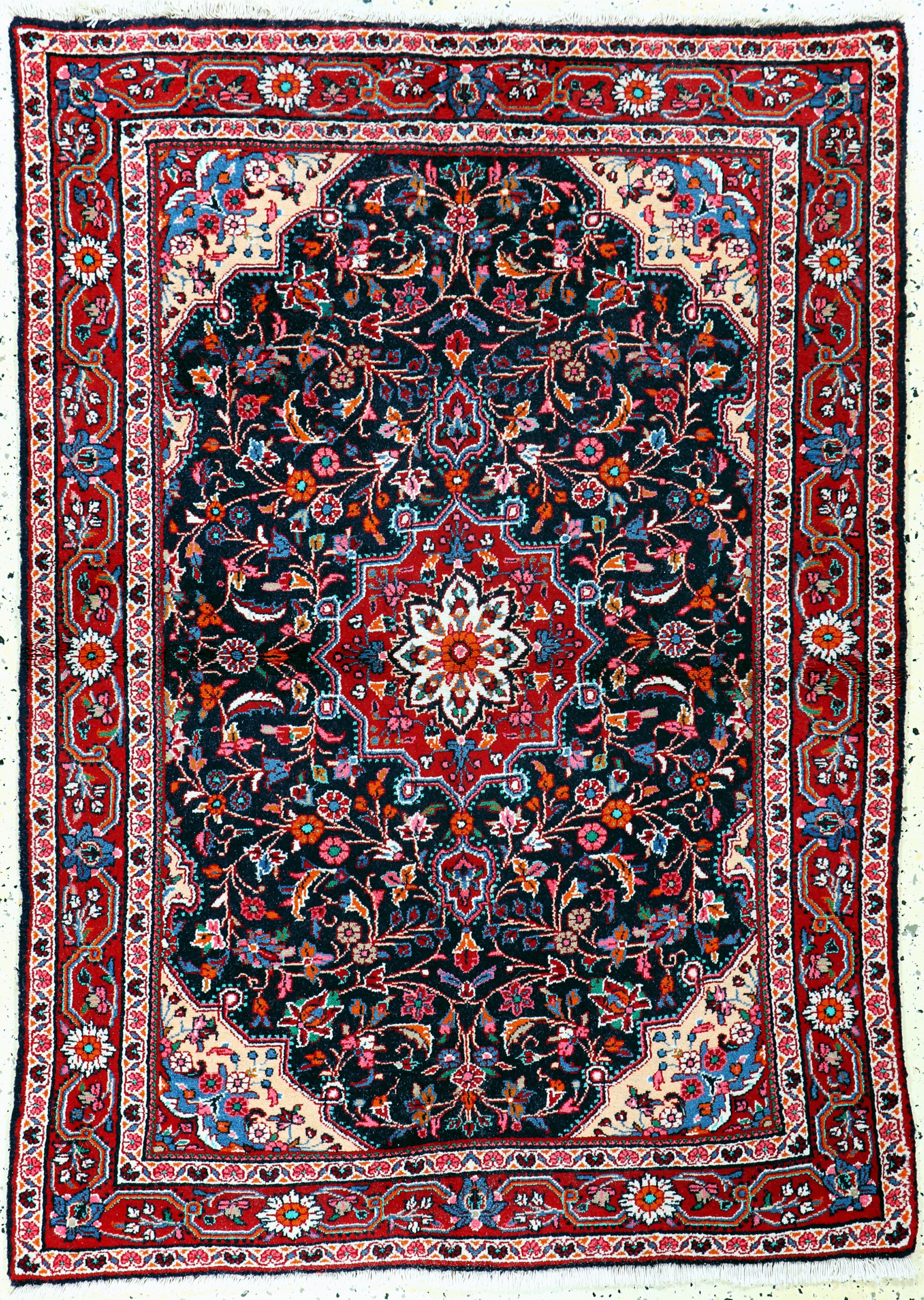 Image 27101485 - Sarogh, Persien, Mitte 20.Jhd, Wolle auf Baumwolle, ca. 150 x 110 cm, EHZ: 1-2 ...