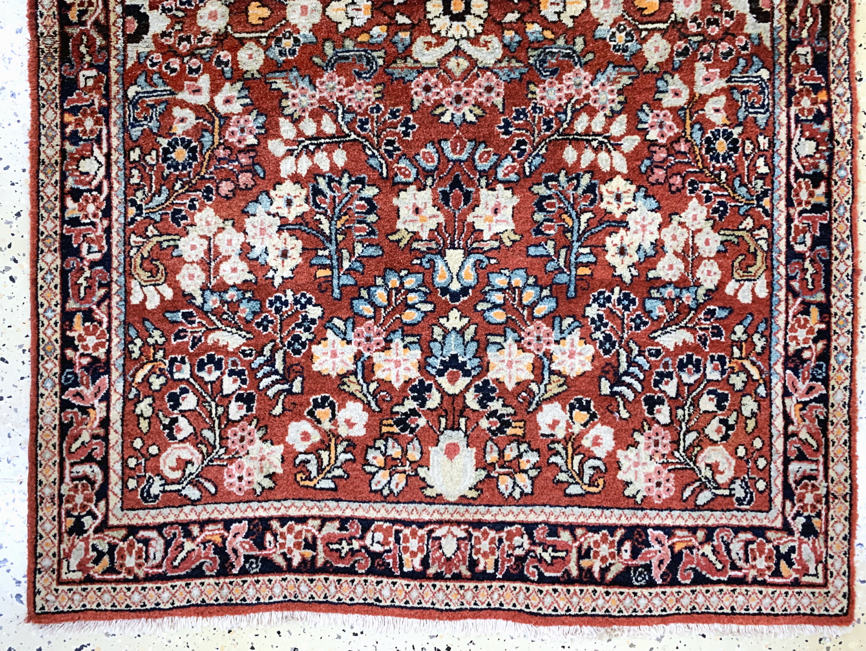 Detail b: Sarogh alt, Persien, Anfang 20.Jhd, Wolle auf Baumwolle, ca. 153 x 103 cm, EHZ: 2-3