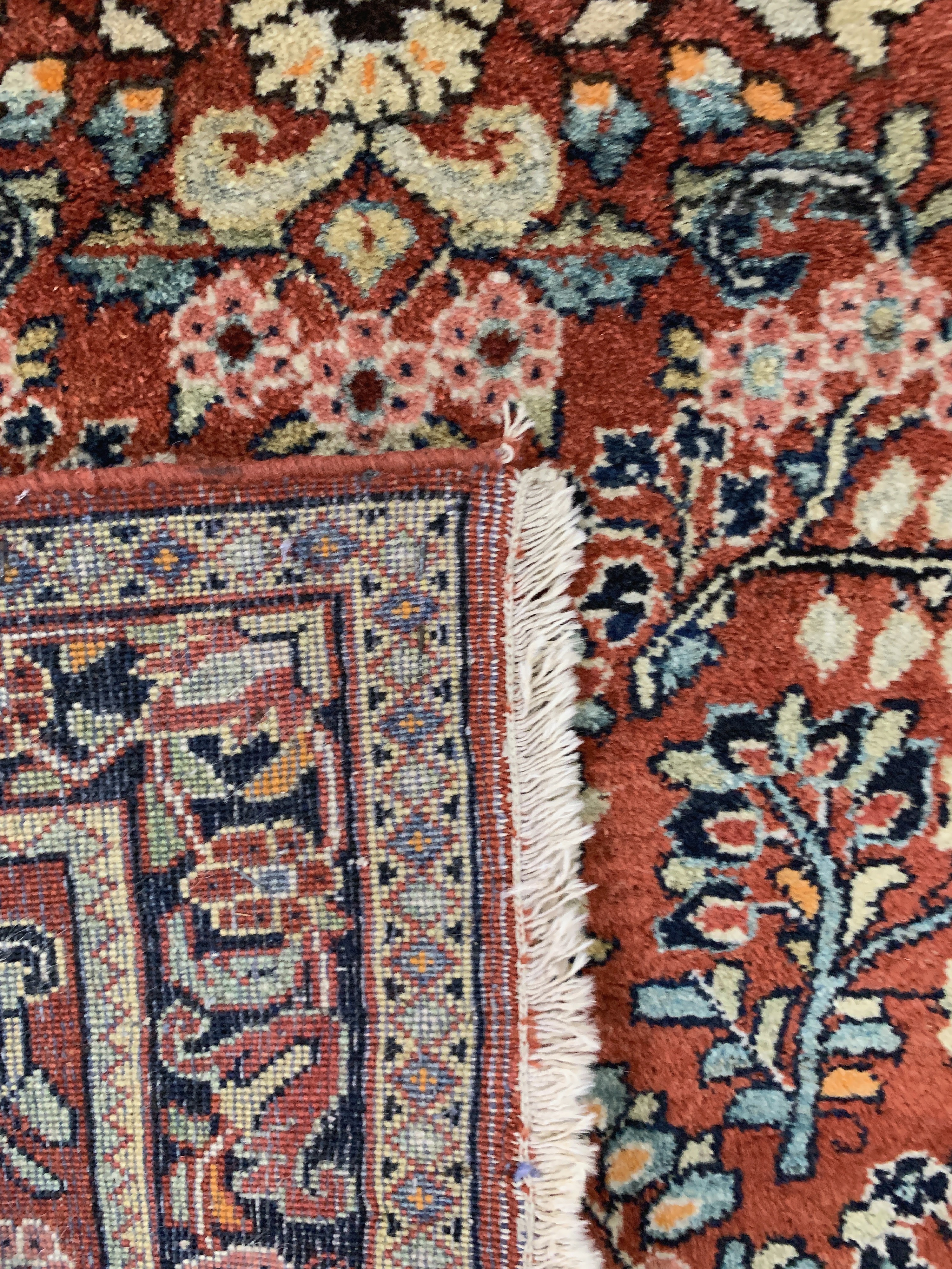 Detail d: Sarogh alt, Persien, Anfang 20.Jhd, Wolle auf Baumwolle, ca. 153 x 103 cm, EHZ: 2-3