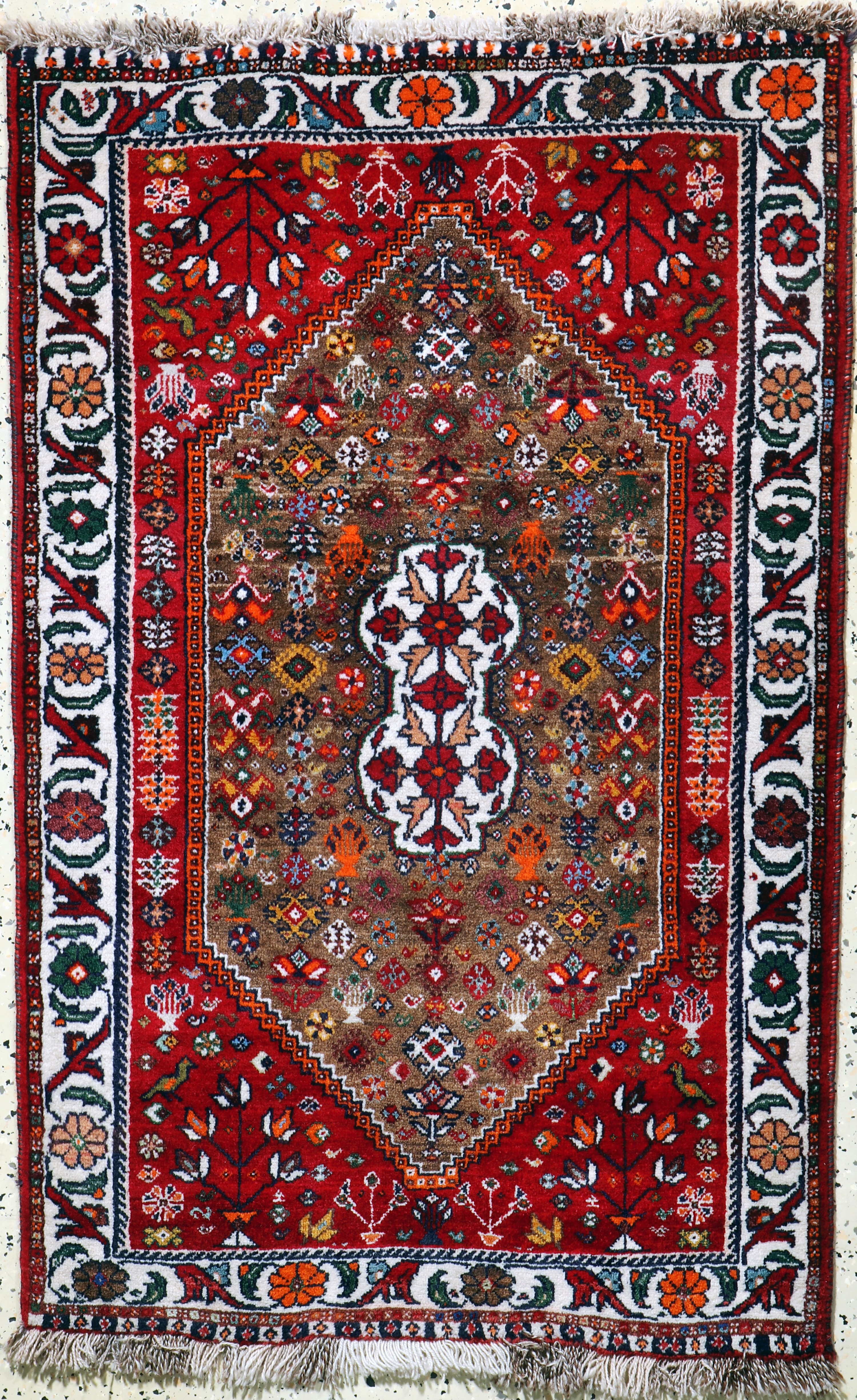 Image 27101496 - Ghaschgai, Persien, Neuwertig, Wolle auf Wolle, ca. 125 x 81 cm Schätzpreis: 290, - EUR