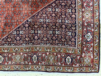 27101476a - Bijar old, Persia, mid-20th century, wool on cotton, approx. 370 x 260 cm, condition: 2. ...