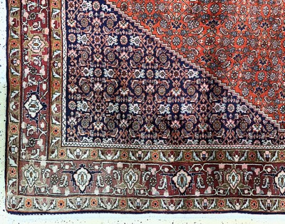 27101476b - Bijar old, Persia, mid-20th century, wool on cotton, approx. 370 x 260 cm, condition: 2. ...