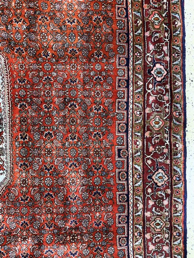 27101476e - Bijar old, Persia, mid-20th century, wool on cotton, approx. 370 x 260 cm, condition: 2. ...