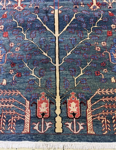 27101478b - Azeri Pflanzenfarben, Persien, Ende 20.Jhd,Wolle auf Baumwolle, ca. 360 x 270 cm, ...