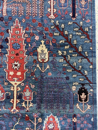 27101478e - Azeri Pflanzenfarben, Persien, Ende 20.Jhd,Wolle auf Baumwolle, ca. 360 x 270 cm, ...