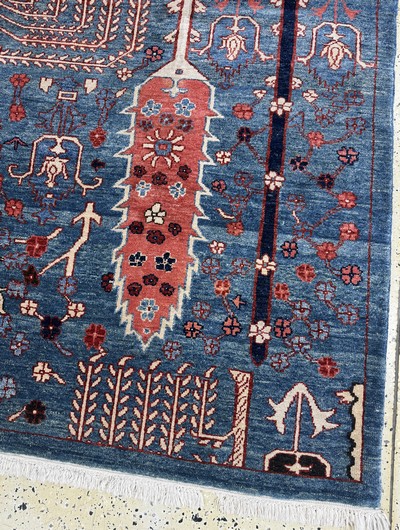 27101478f - Azeri Pflanzenfarben, Persien, Ende 20.Jhd,Wolle auf Baumwolle, ca. 360 x 270 cm, ...