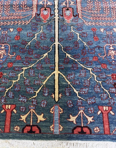 27101478g - Azeri Pflanzenfarben, Persien, Ende 20.Jhd,Wolle auf Baumwolle, ca. 360 x 270 cm, ...