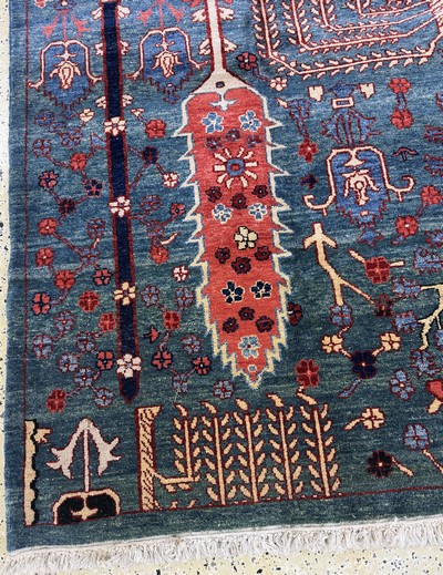 27101478h - Azeri Pflanzenfarben, Persien, Ende 20.Jhd,Wolle auf Baumwolle, ca. 360 x 270 cm, ...