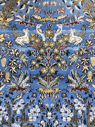 27101482c - Ghom alt, Persien, Mitte 20.Jhd, Wolle auf Baumwolle, ca. 158 x 104 cm, EHZ: 2 ...