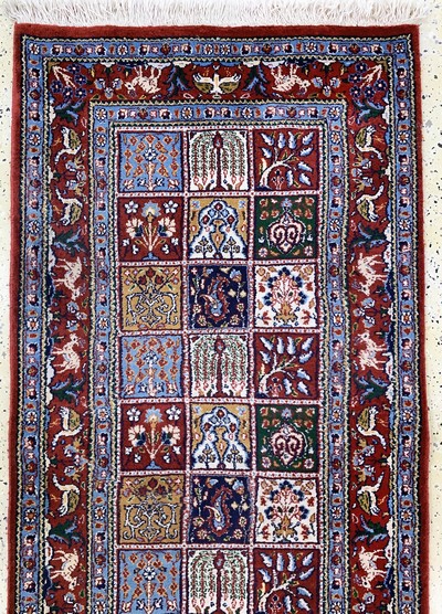 27101489a - Mud, Persien, Ende 20.Jhd, Wolle auf Baumwolle, ca. 290 x 80 cm, EHZ: 1-2 Schätzpreis: ...