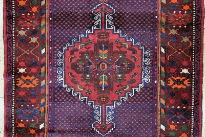 27101491b - Hamadan, Persia, mid-20th century, wool on cotton, approx. 205 x 137 cm, condition: 1-2. ...