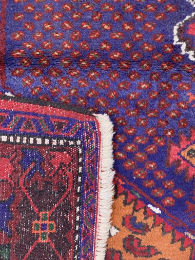 27101491e - Hamadan, Persia, mid-20th century, wool on cotton, approx. 205 x 137 cm, condition: 1-2. ...