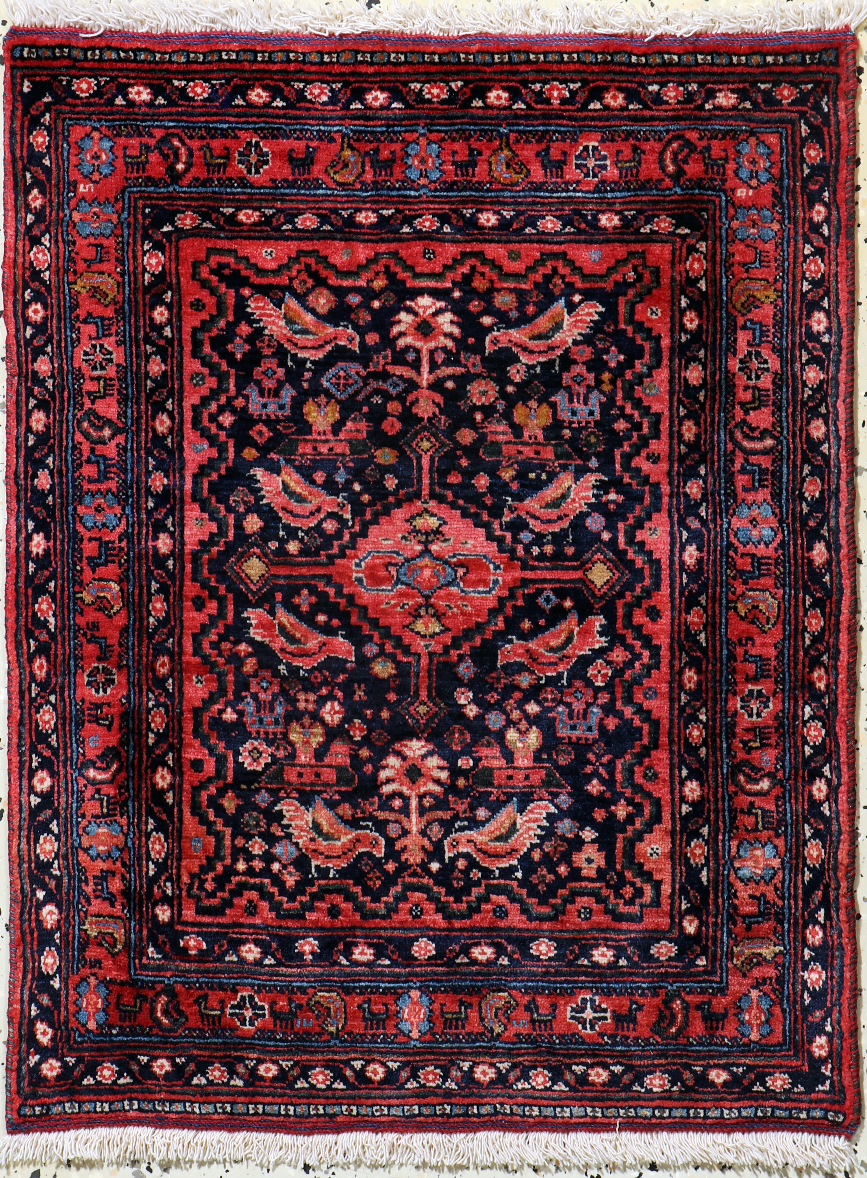 Image 27102089 - Afschar fein, Persien, Neuwertig, Wolle aufWolle, ca. 75 x 58 cm Schätzpreis: 490, - ...