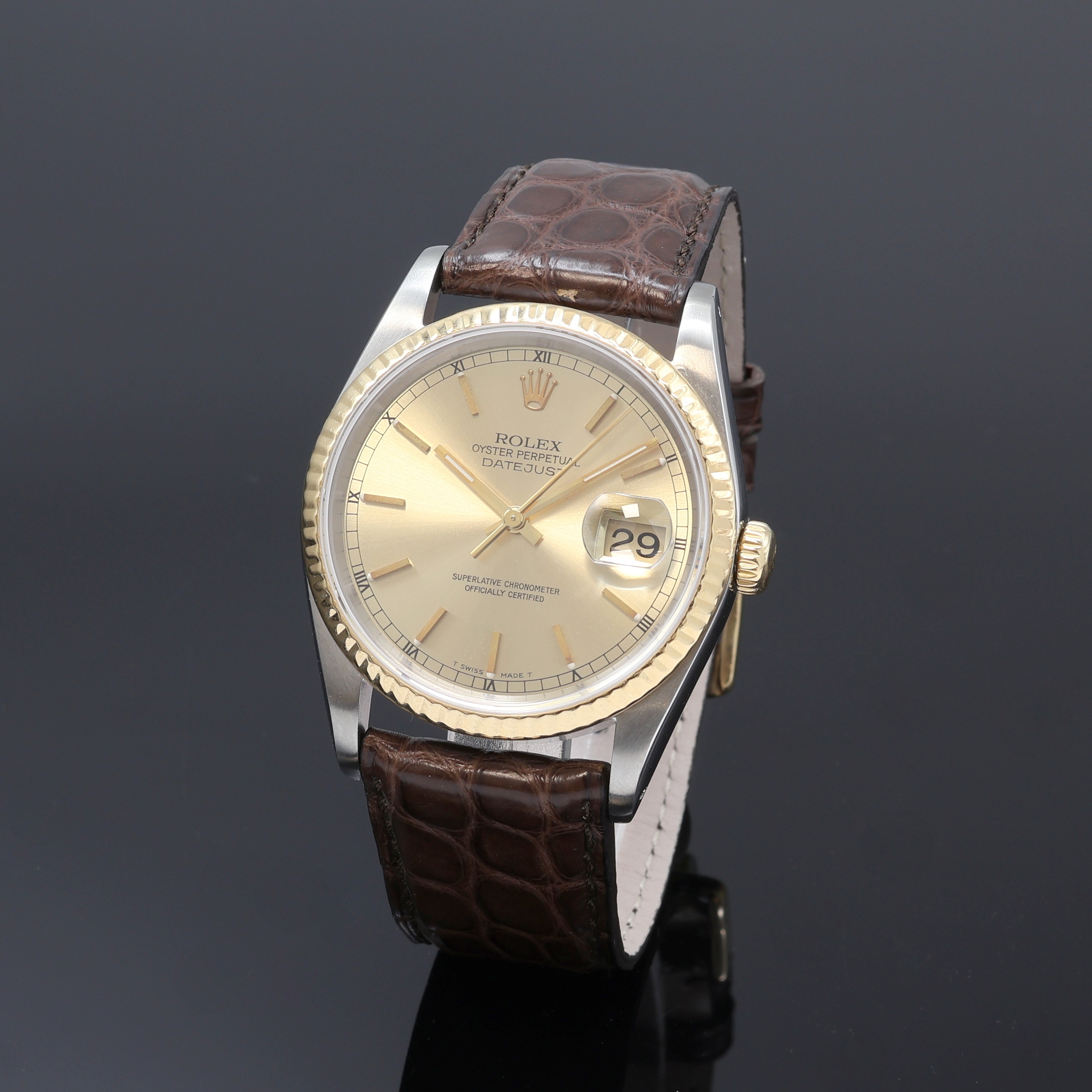 Image 27102398 - ROLEX Oyster Perpetual Datejust Referenz 16233, Automatik, X-Serie, Chronometer der ...