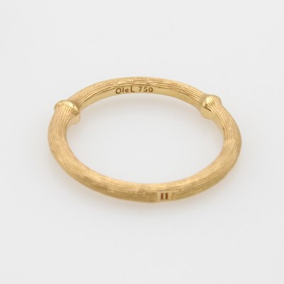 27102456a - Ring ´Ole Lynggaard - Nature´, RoséG 750/000, RW ca. 51, Orig. Etui u. Papiere, empf. ...