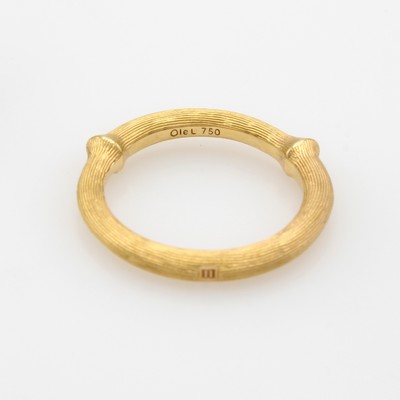 27102468a - Ring ´Ole Lynggaard - Nature´, RoséG 750/000, RW ca. 51.5, Orig. Etui u. Papiere, empf. ...
