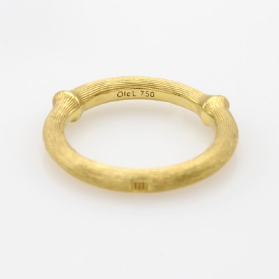 27102494a - Ring ´Ole Lynggaard - Nature´, GG 750/000, , RW ca. 51.5, Orig. Etui und Papiere, empf. ...