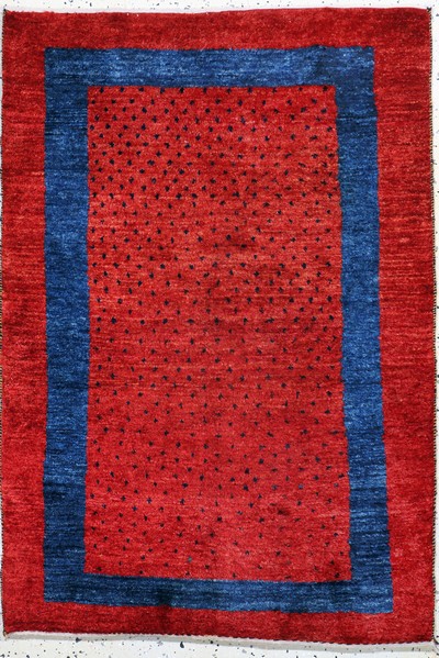 Image Gabbeh fein Loribaft, Persien, Neuwertig, Wolle auf Wolle, ca. 130 x 90 cm ...