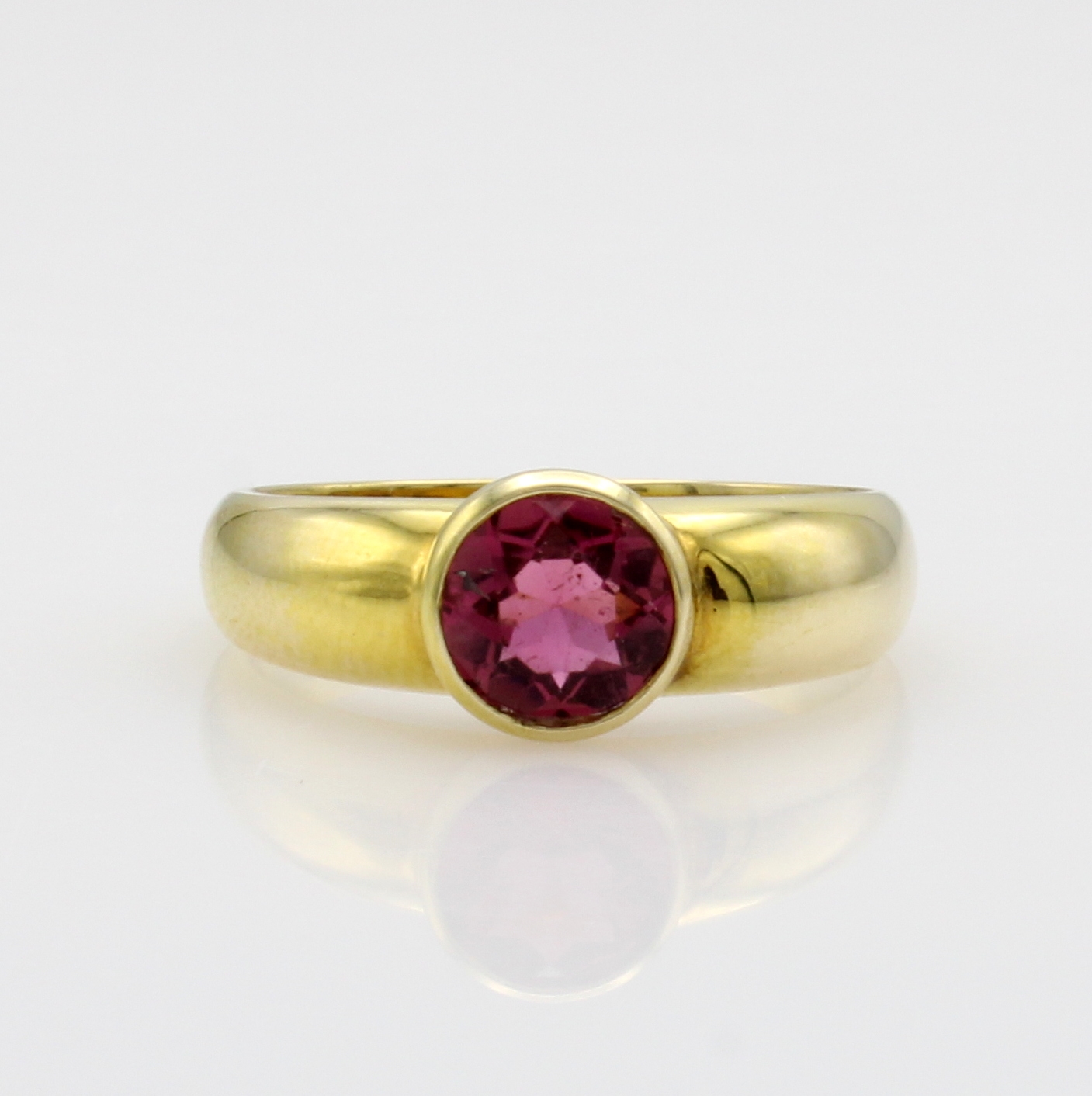 Image 27103477 - Ring mit Turmalin, GG 585/000, rosa Turmalinca. 1.1 ct, RW ca. 60 Schätzpreis: 2500, - ...