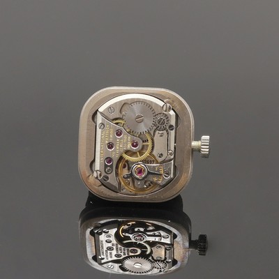 27103430f - IWC seltene Damenarmbanduhr in WG 750/000 mit Diamantlünette, Handaufzug, Schweiz um ...