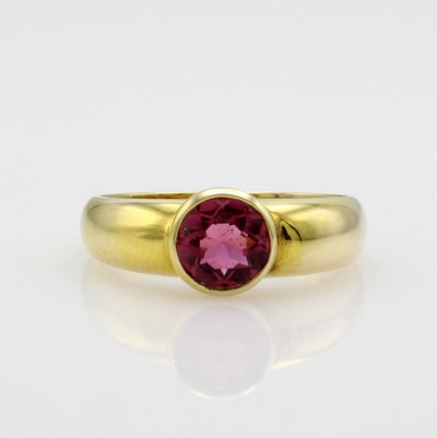Image Ring mit Turmalin, GG 585/000, rosa Turmalinca. 1.1 ct, RW ca. 60 Schätzpreis: 2500, - ...