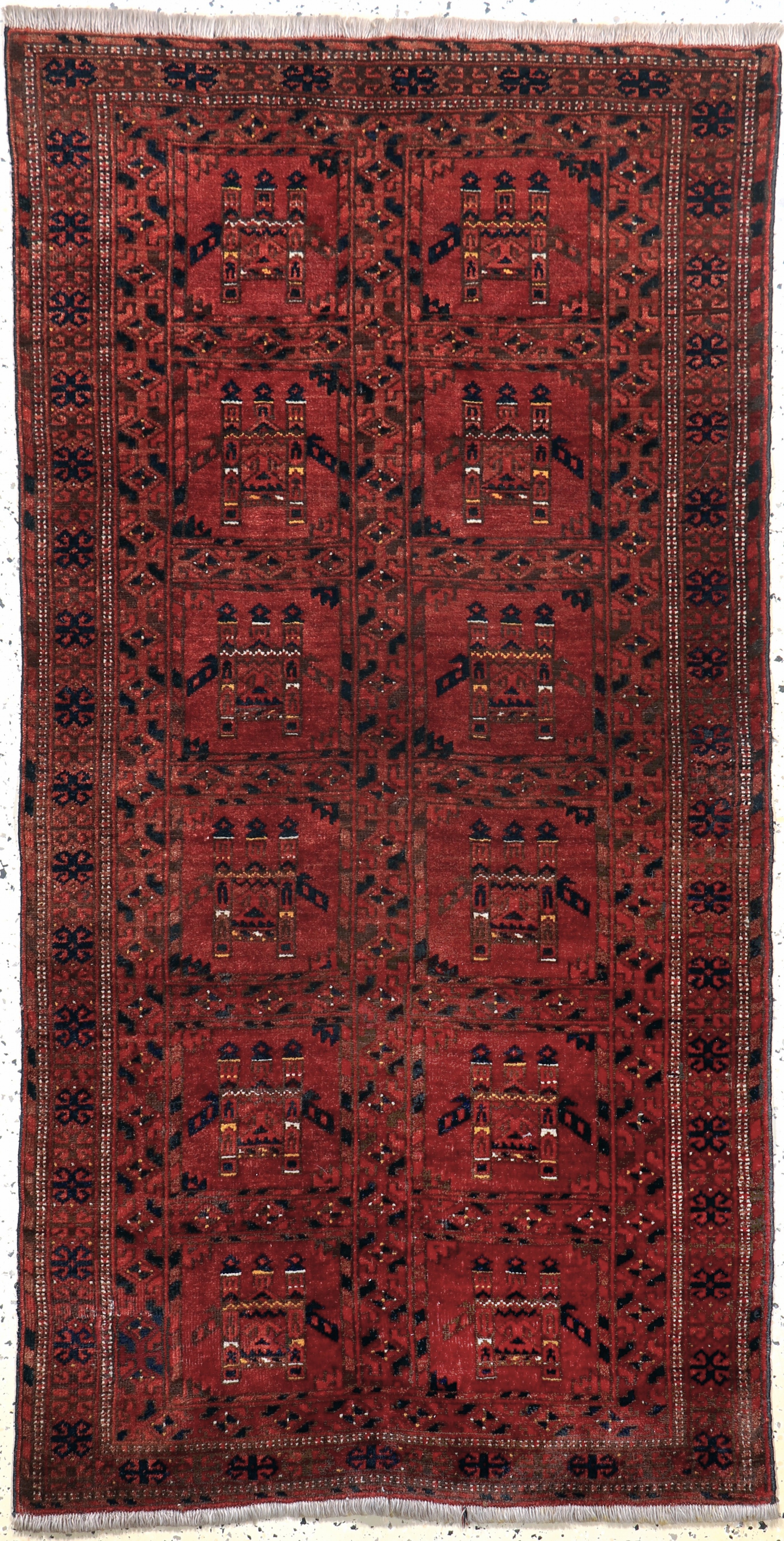 Image 27104108 - Ersari antik, Afghanistan, Anfang 20.Jhd, Wolle auf Wolle, ca. 175 x 90 cm, EHZ: 2, ...