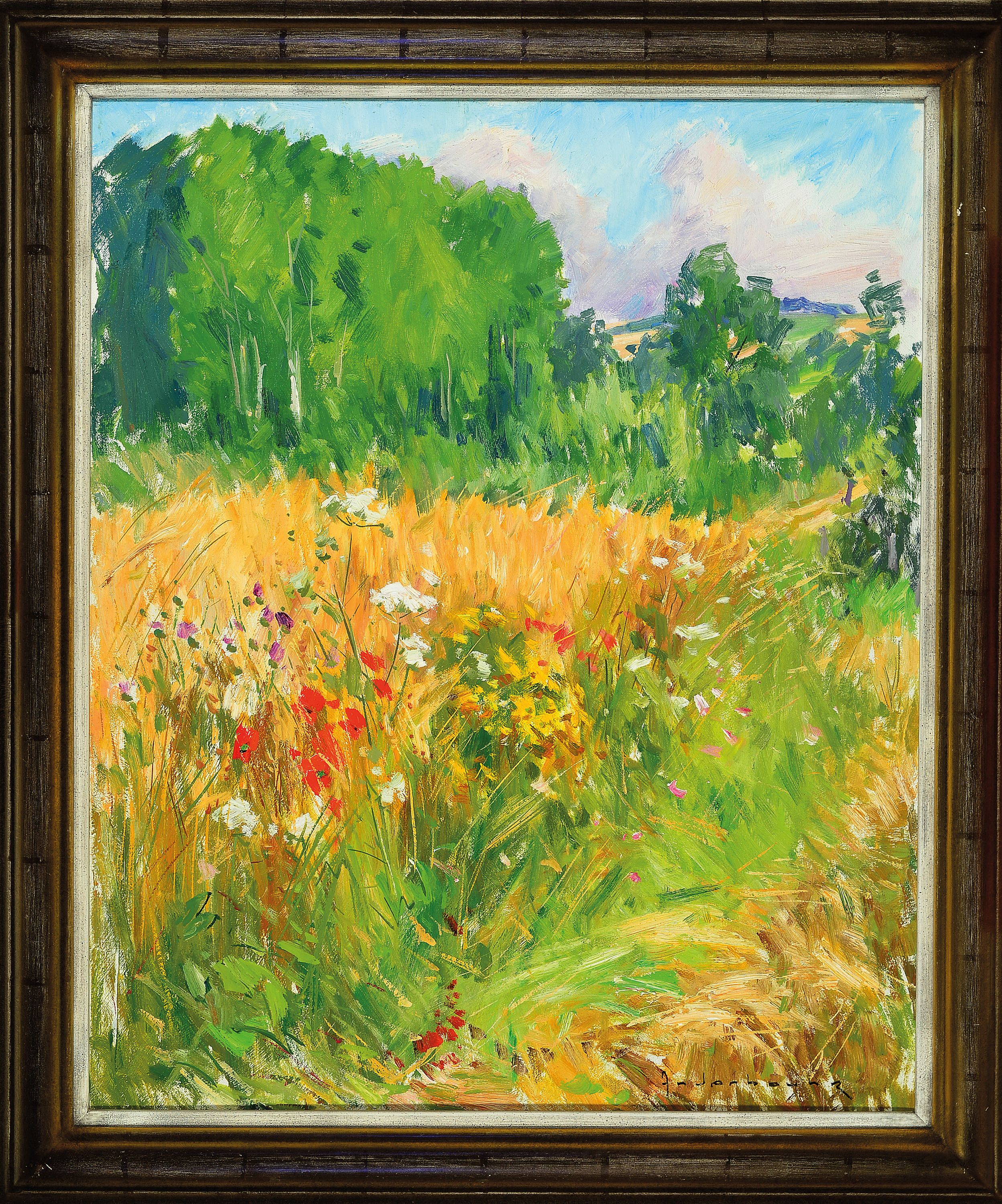 Image 27104358 - Paul Jean Anderbouhr, 1909 Paris - 2006 Casablanca, ´Sommer in der Region Loir et Cher´, ...