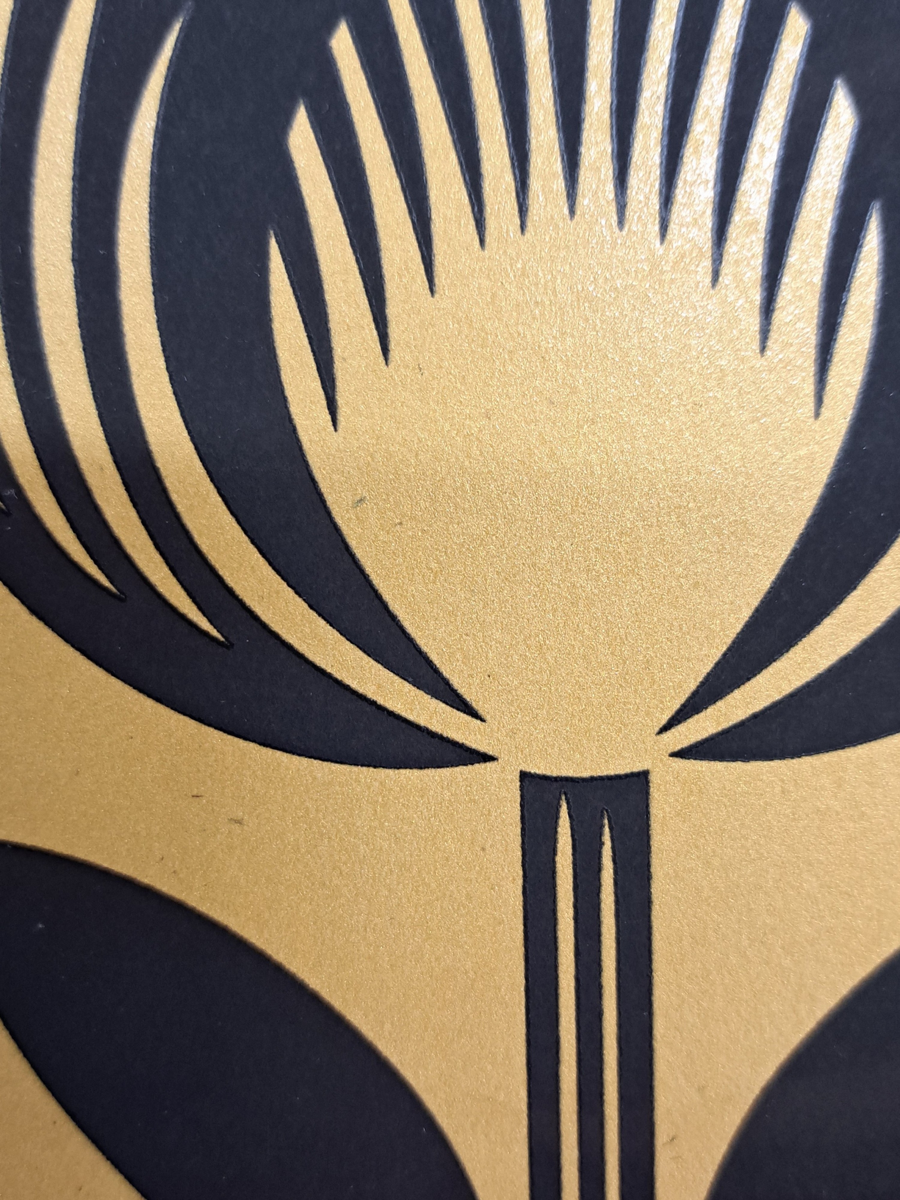 Detail i: Shepard Fairey, geb. 1970 Charleston, Flowers, Farbsiebdruck, handsign. und num. 212/500, ca. 30x60cm