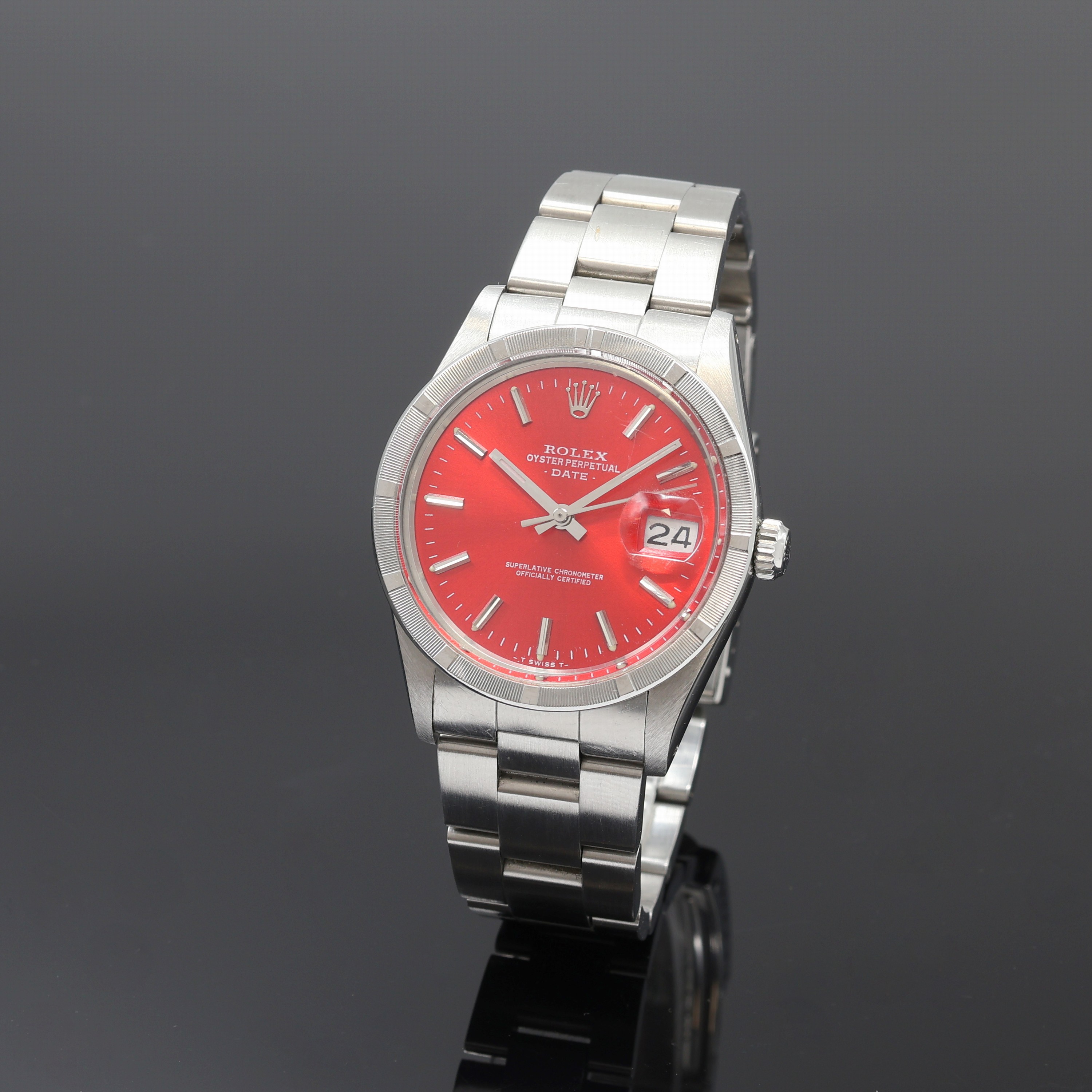 Image 27104557 - ROLEX Oyster Perpetual Date Armbanduhr Referenz 15010, Schweiz um 1981, Automatik, ...