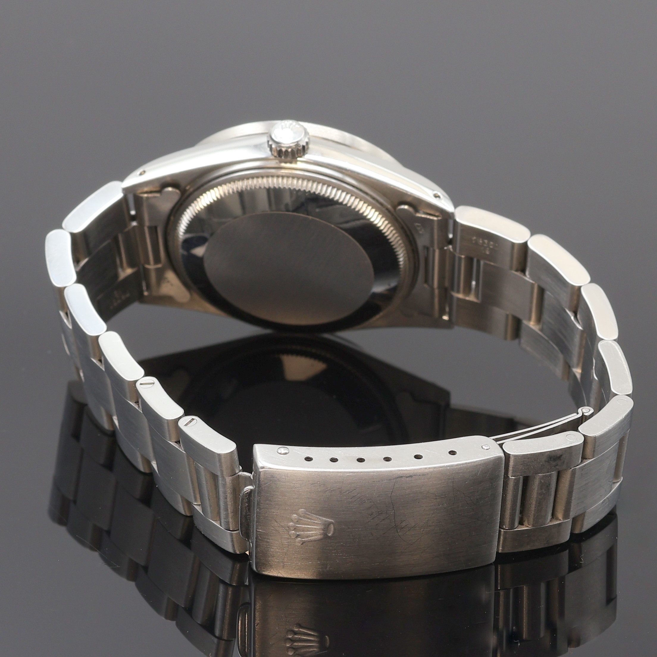 Detail b: ROLEX Oyster Perpetual Date Armbanduhr Referenz 15010, Schweiz um 1981, Automatik, Chronometer der Superlative in Edelstahl inklusive orig. ...