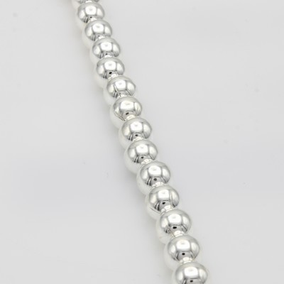 Image Kugelarmband, 925er Silber, Karabinerschl., L. ca. 19 cm