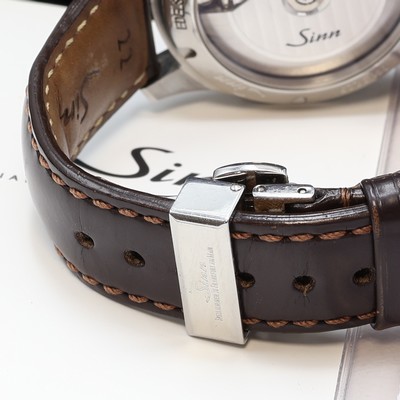 27104551b - SINN Klassik Armbandchronograph Referenz 956, Deutschland verk. lt. beil. Pap. 06/2008, ...