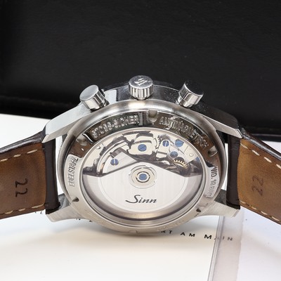27104551d - SINN Klassik Armbandchronograph Referenz 956, Deutschland verk. lt. beil. Pap. 06/2008, ...