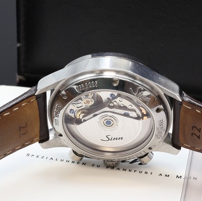 27104551e - SINN Klassik Armbandchronograph Referenz 956, Deutschland verk. lt. beil. Pap. 06/2008, ...