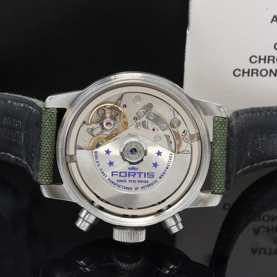 27104553e - FORTIS Flieger Armbandchronograph Referenz 597.11.141, Schweiz um 2000, Automatik, ...