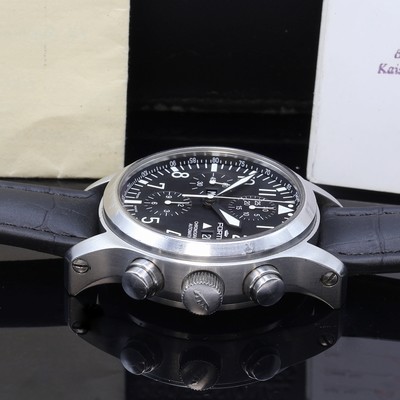 27104554b - FORTIS B-42 Fliegerchronograph Referenz 656.10.11, Schweiz verk. lt. beil. Garantie ...