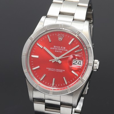27104557a - ROLEX Oyster Perpetual Date Armbanduhr Referenz 15010, Schweiz um 1981, Automatik, ...