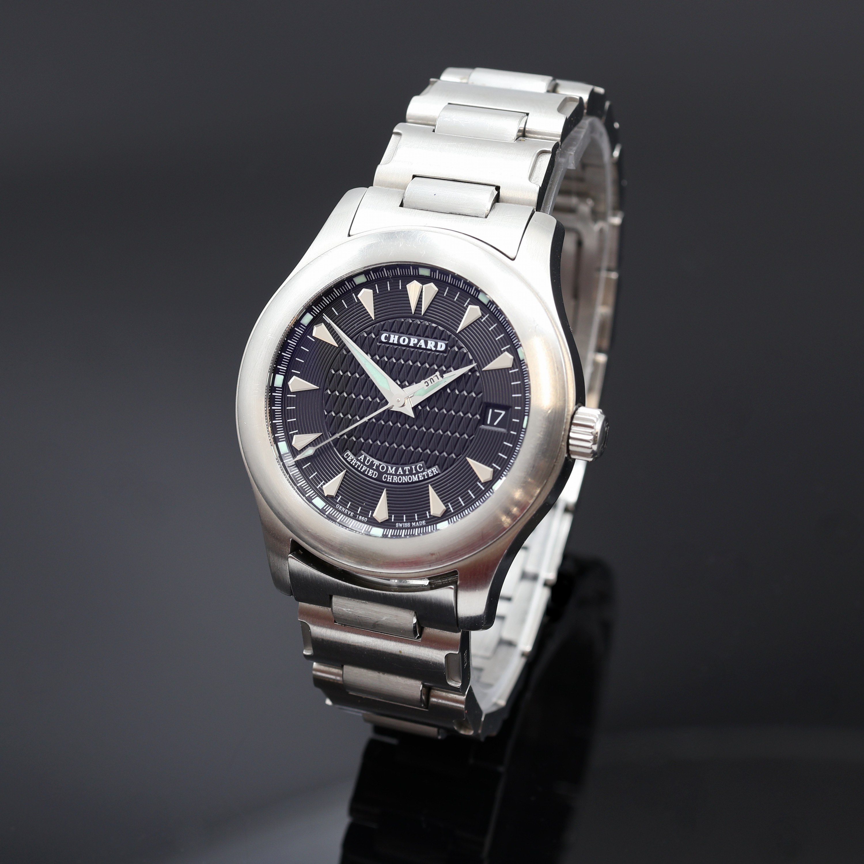Image 27104760 - CHOPARD Herrenarmbanduhr L.U.C. Sport Referenz 8200, Schweiz um 2005, Automatik, ...